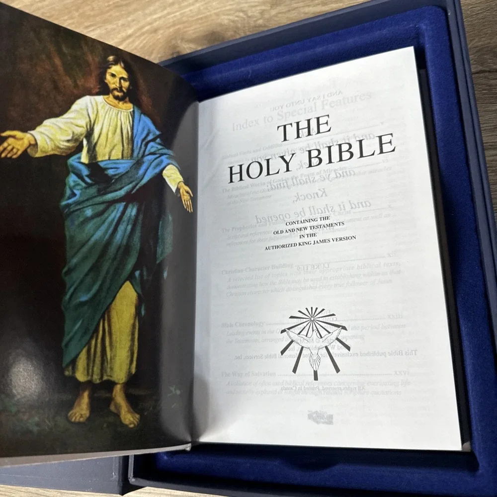 NEW HOLY BIBLE DOVE OF PEACE King James Version‎ Boxed in Original Case Gift Ed.